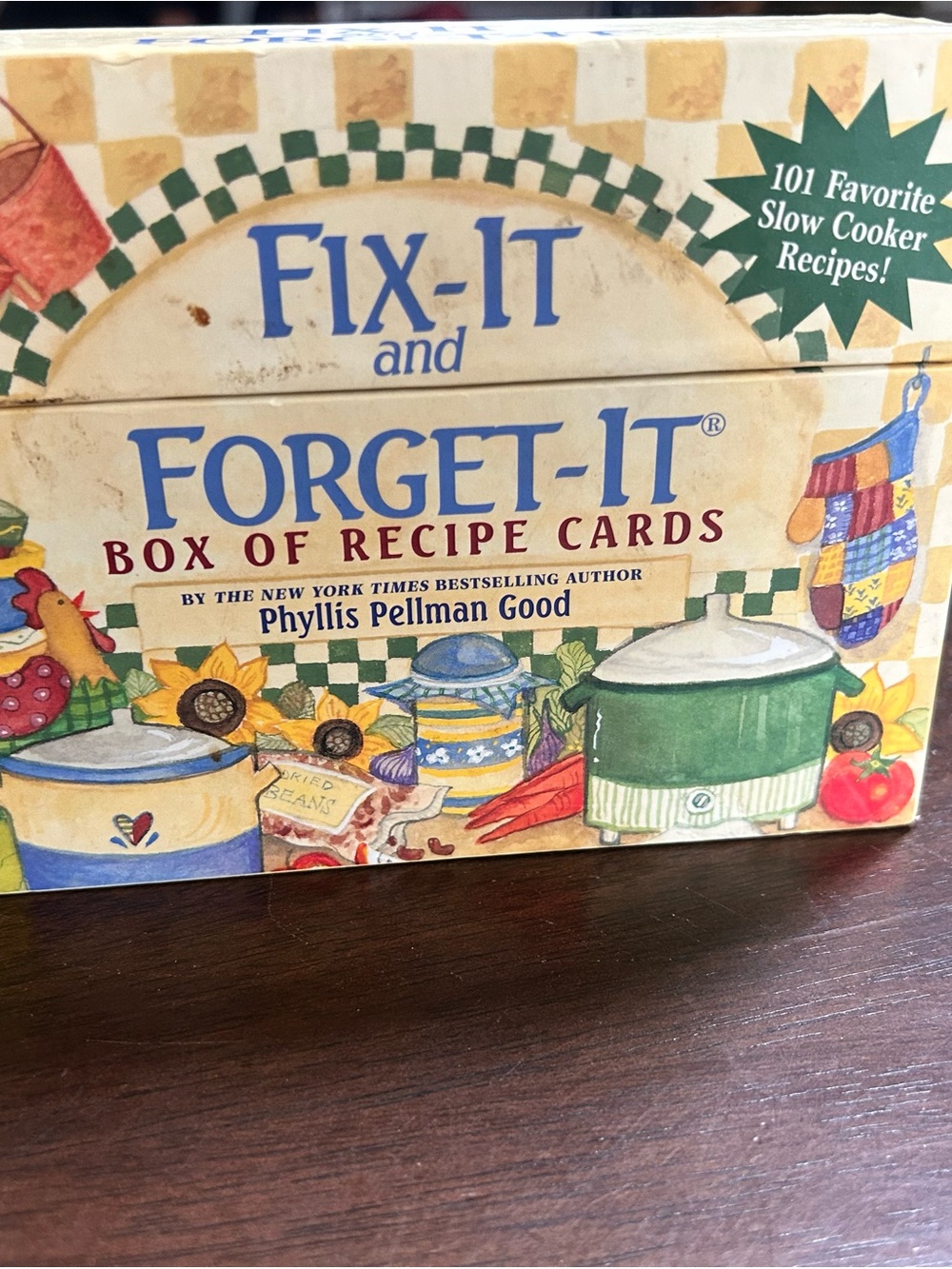 Fix-It and Forget-It Box of Recipe Cards by Phyllis Pellman Good - Multicolor